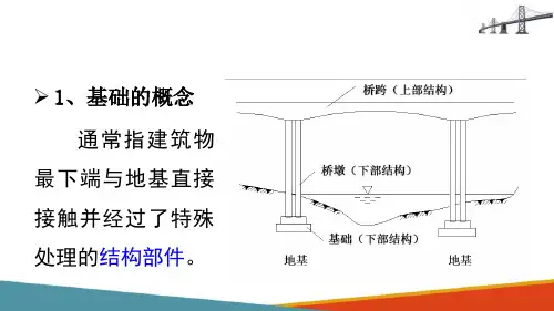 桥梁基础施工—基础的组成与类型(桥梁施工)