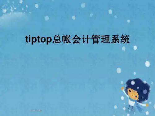 tiptop总帐会计管理系统