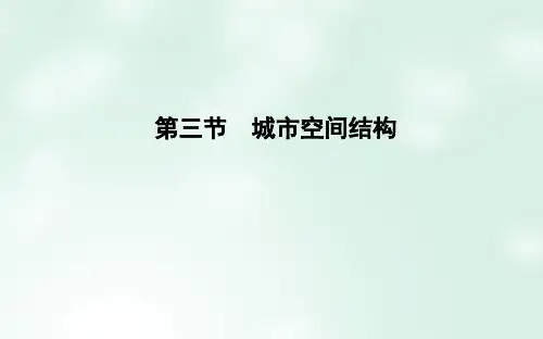 2019版高中地理第2单元城市与地理环境第三节城市空间结构课件鲁教版必修0