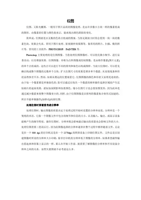 大学计算机基础教材：位图