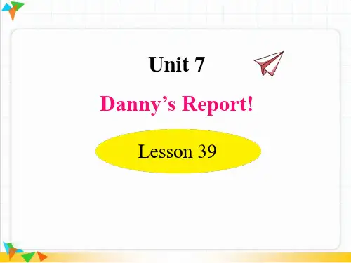 冀教版七年级英语下册Lesson39_精品课件