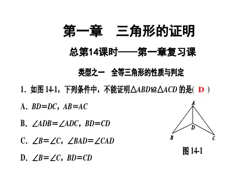 第一章复习课-2020春北师大版八年级下册数学课件(共28张PPT)