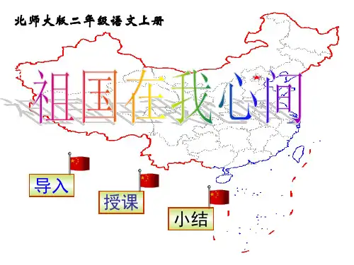 《祖国在我心间》PPT课件