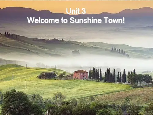 牛津译林 七年级英语下册unit3 Welcome to the unit