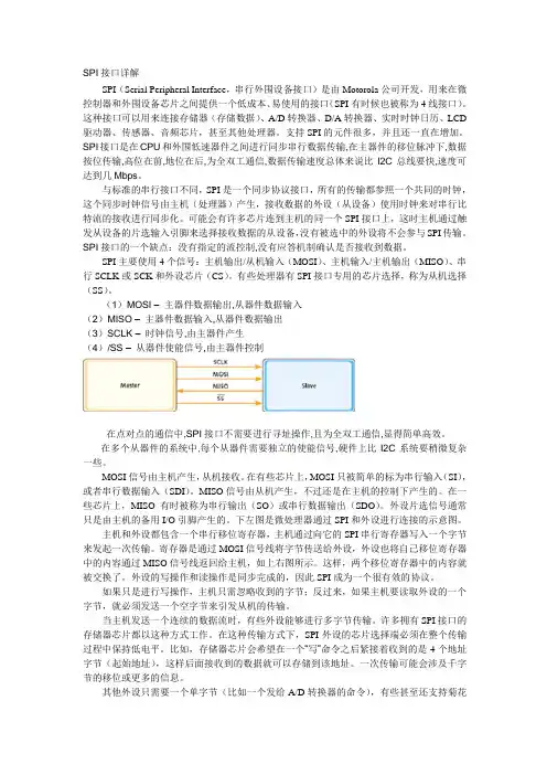 SPI接口详解