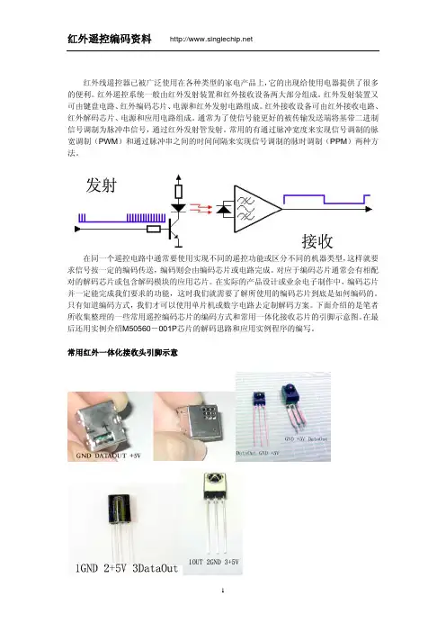 常见红外遥控器编码与格式