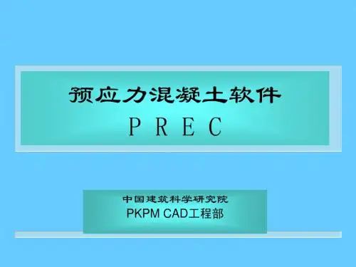 PREC功能介绍