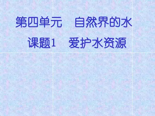 爱护水资源PPT课件(32)