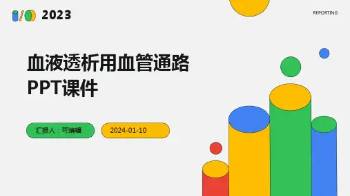 血液透析用血管通路 ppt课件