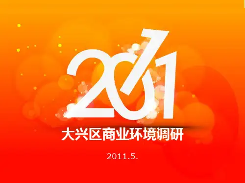 大兴商业环境调研