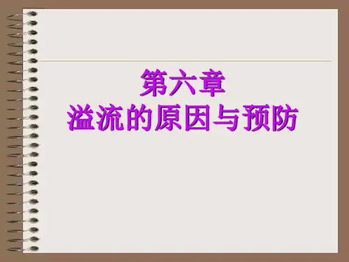 井控工艺 第六章 溢流原因与预防