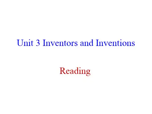 人教课标版高中英语选修8Unit3Reading (共20张PPT)