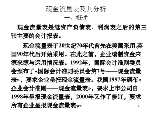 《现金流量表的分析》PPT课件