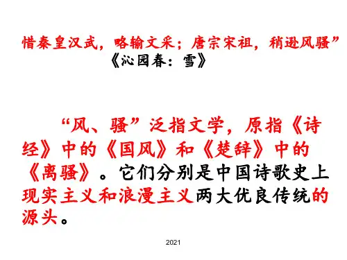 《离骚》(实用完美版)PPT课件