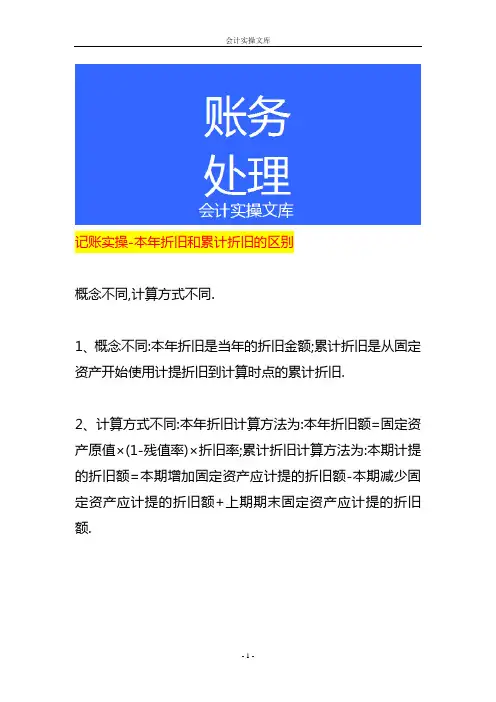 记账实操-无形资产摊销的方法及会计处理