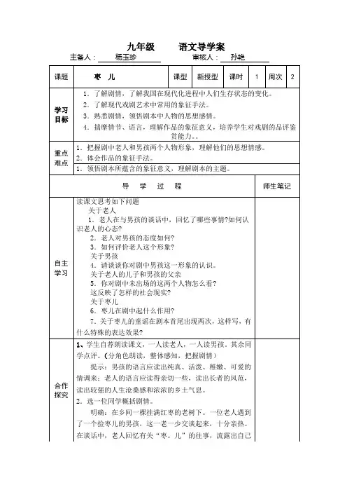 枣儿