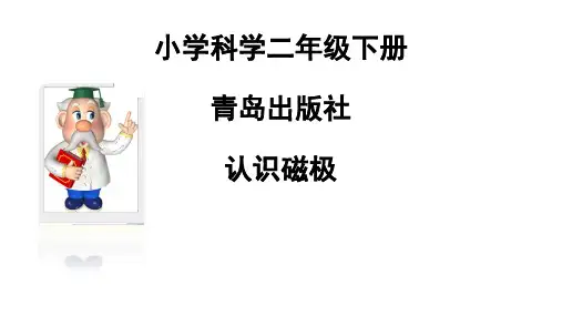 二年级下册科学课件-《认识磁极说课》青岛版五四制