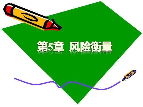 5 风险衡量