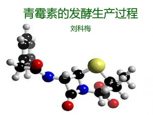 青霉素的发酵生产过程