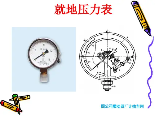 压力表安装规范PPT课件