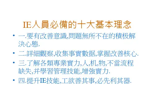 IE宝典IE技巧讲座课件
