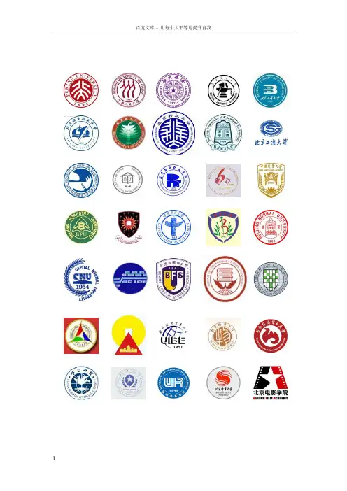 中国大学校徽大全