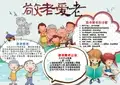 重阳节手抄报小报黑板报图文