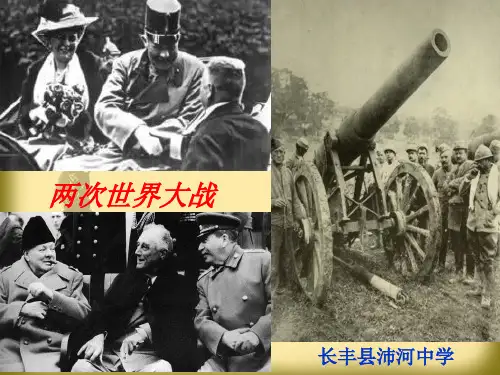 两次世界大战的比较