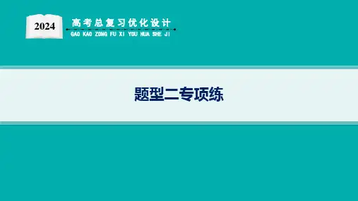 2024高考总复习优化设计二轮用书地理(适用于新高考新教材)专项练题型二