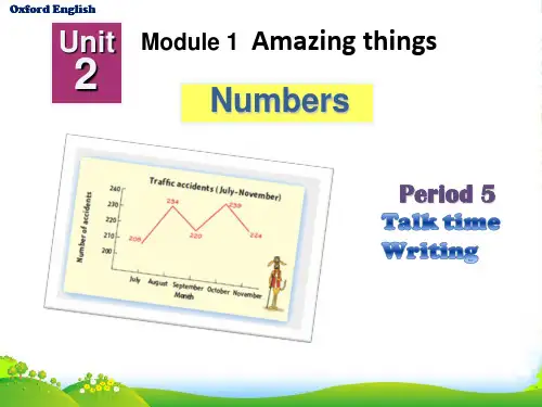 牛津深圳版八年级英语上册《Unit 2 Numbers writing》课件