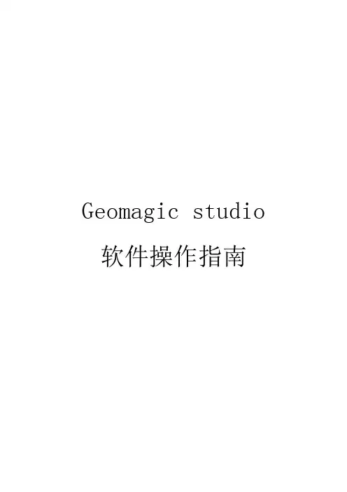 magicstudio软件操作指南