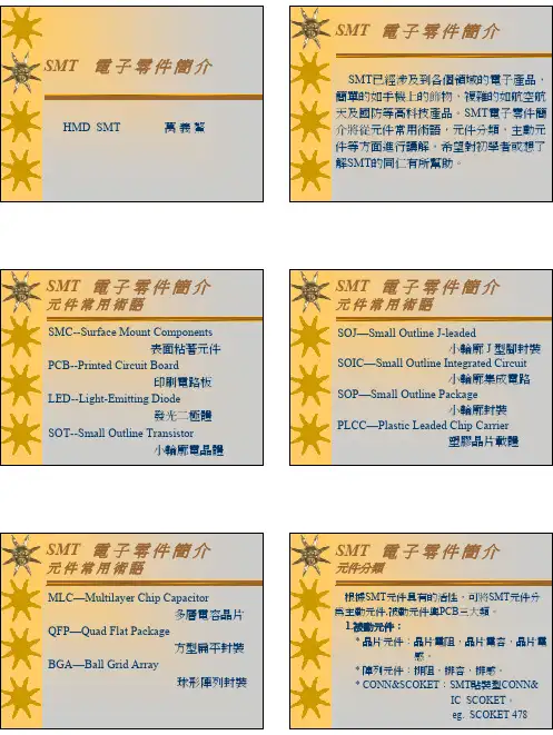 SMT电子零介