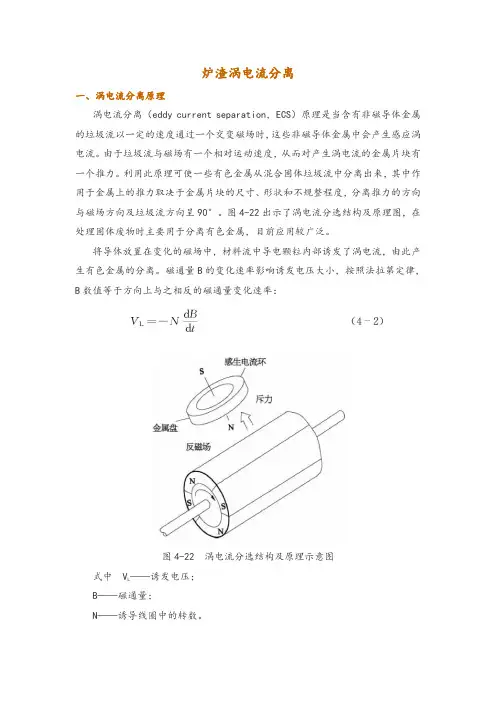 炉渣涡电流分离