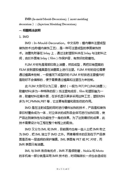 IMD应用知识