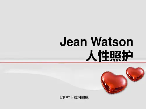 人性照护护理理论