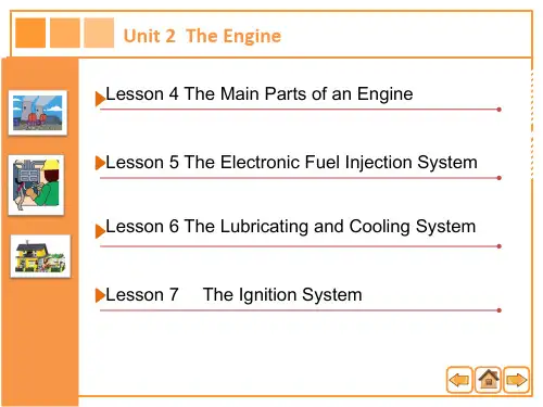 汽车维修英语第三版Lesson6The Lubricating and cooling system