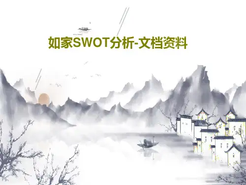 如家SWOT分析-文档资料21页PPT