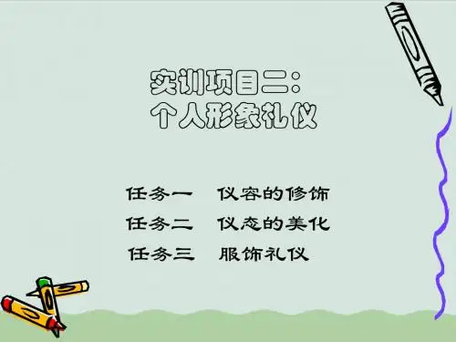 个人形象礼仪培训课件(PPT 53页)