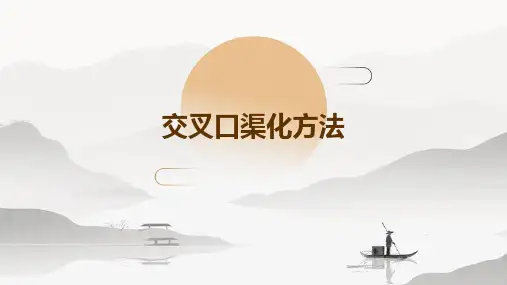 《交叉口渠化方法》课件