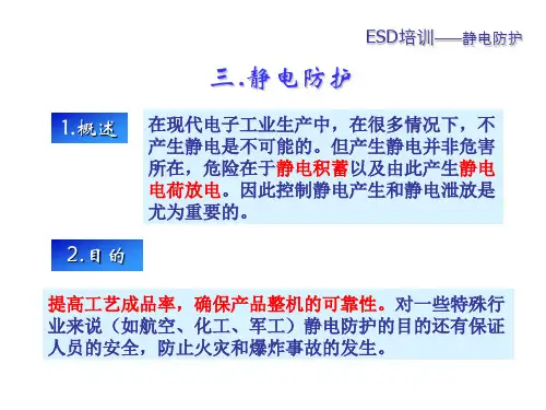 ESD培训——静电防护(3)