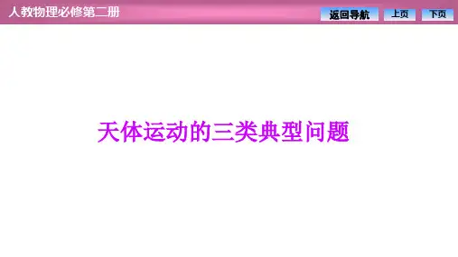 高中物理【天体运动的三类典型问题】优秀课件