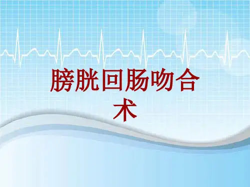 手术讲解模板：膀胱回肠吻合术