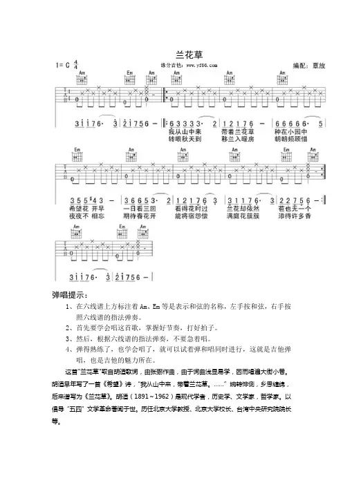 兰花草