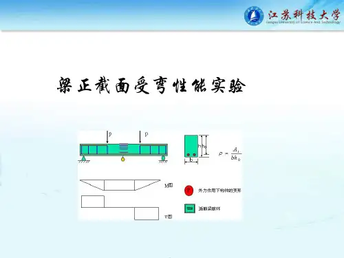 梁正截面受弯性能实验