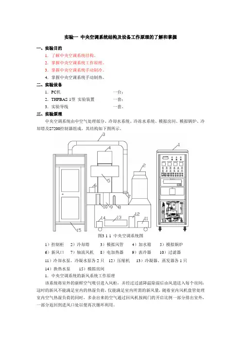 楼宇自动化实验指导(精选)(已标)