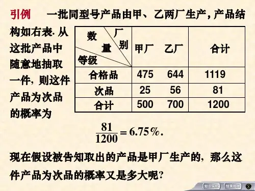 概率论与数理统计-吴赣昌-理工类简明版-1-4