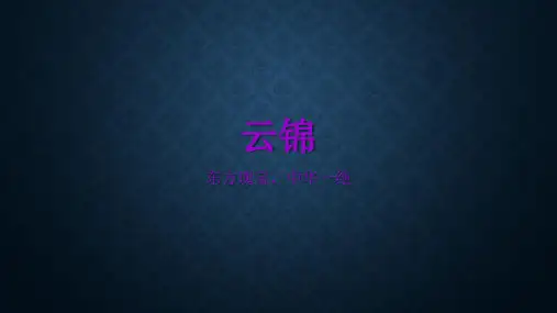 南京云锦