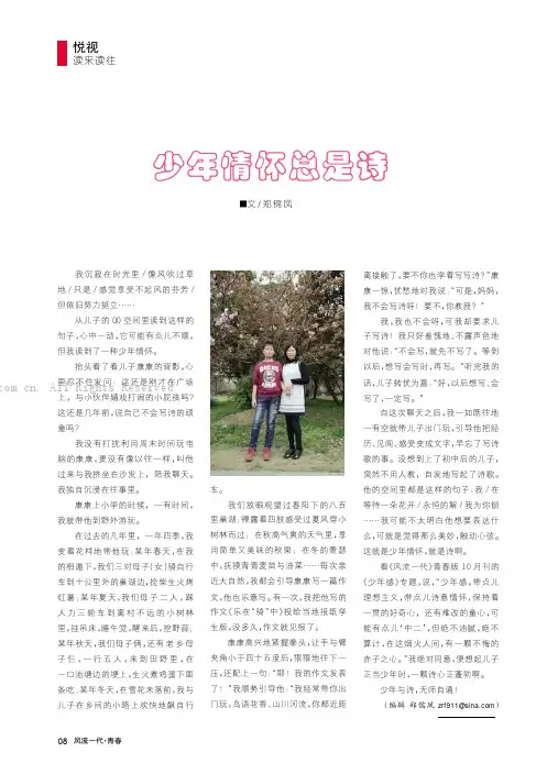 少年情怀总是诗