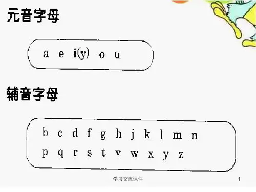 英语语音基础知识(ppt课件)