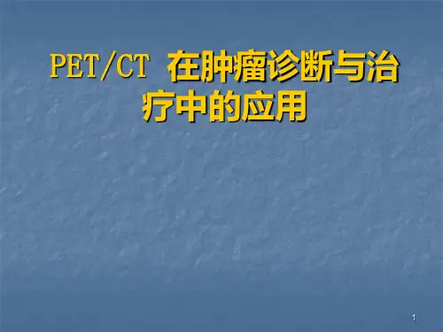 PET讲课PPT课件